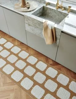 Pappelina Tappeto Sten, 70 X 100 Cm, Ocra - Vaniglia -Vendite Tappeti Pappelina sten ochre 2