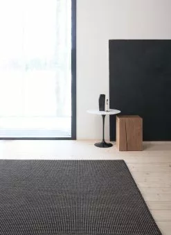 Woodnotes Tappeto Piccolo 1, Naturale - Nero -Vendite Tappeti Piccolo 1 17115002 col natural black cotton paper yarn carpet 1 woodnotes