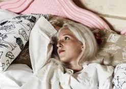 Saana Ja Olli Fodera Per Cuscino Mielenmaisemia 40 X 60 Cm, Bianco - Nero -Vendite Tappeti Saana ja Olli Mielenmaisemia Mindscapes hi res 03