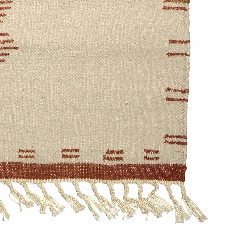 Finarte Tappeto Saaristo 140 X 200 Cm, Bianco - Terra 4 Finarte Tappeto Saaristo 140 X 200 Cm, Bianco - Terra - immagine 2