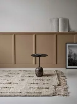 Sera Helsinki Tappeto Laine Annodato, Bianco Naturale -Vendite Tappeti Sera hihg Laine White knotted