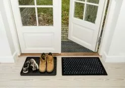 Tica Copenhagen Zerbino Dot, 60 X 90 Cm, Nero -Vendite Tappeti TICA Doormat Dot 00534 60x90 5710555005348 c