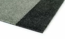 Tica Copenhagen Tappeto Stripes Horizontal, 60 X 90 Cm, Verde -Vendite Tappeti TICA Floormat Stripes green close up