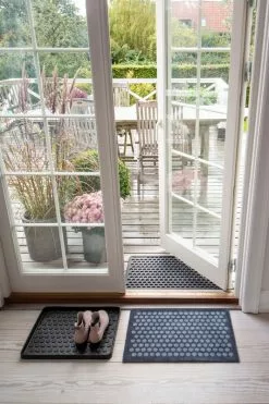 Tica Copenhagen Zerbino Dot, 60 X 90 Cm, Nero -Vendite Tappeti TICA doormat graphic 00509 60x90 57555005096 l