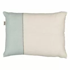 Tikau Cuscino Block, 45 X 60 Cm, Blu - Righe Nere