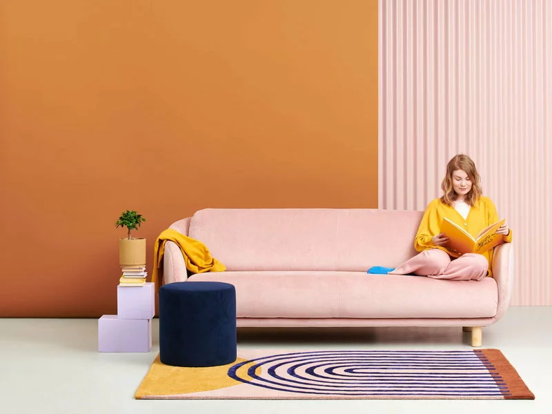 Finarte Tappeto Atrium, Rosa-oro 8 Finarte Tappeto Atrium, Rosa-oro - immagine 6