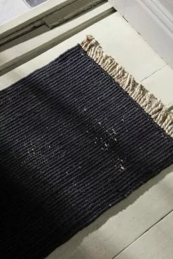 Vendite Tappeti -Vendite Tappeti fermLIVING AW21 BlockMatBlackNature image