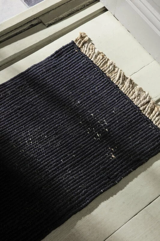 Ferm LIVING Zerbino Mat, 80 X 50 Cm, Nero - Naturale 4 Ferm LIVING Zerbino Mat, 80 X 50 Cm, Nero - Naturale - immagine 2
