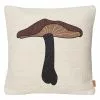 Ferm LIVING Cuscino Ricamato Forest, Lactarius -Vendite Tappeti fermLIVING ForestEmbroideredCushion Lactarius 1104264928 pack 1