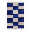 Ferm LIVING Tappeto Annodato Mara, L, Blu - Bianco Naturale -Vendite Tappeti fermLIVING MaraKnottedRugs Large BrightBlueOffWhite 1104264889 pack 1