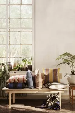 Ferm LIVING Cuscino Grand, 50 X 50 Cm, Rosa - Dust -Vendite Tappeti fermLIVING PekaBench image 2