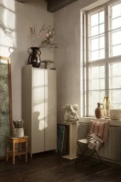 Ferm LIVING Cuscino Grand, 50 X 50 Cm, Camel - Rosso -Vendite Tappeti fermLIVING SillCupboardTall image 1