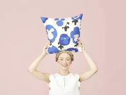 Kauniste Fodera Per Cuscino Orvokki, Blu -Vendite Tappeti kauniste pressphoto 2017ss print006