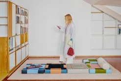 Juslin Maunula Pouf Da Pavimento, 60 X 60 Cm, Granito -Vendite Tappeti main kamppis flat 2