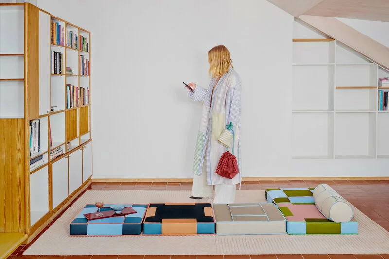 Juslin Maunula Cuscino A Rullo, 60 X 20 Cm, Granito 7 Juslin Maunula Cuscino A Rullo, 60 X 20 Cm, Granito - immagine 5