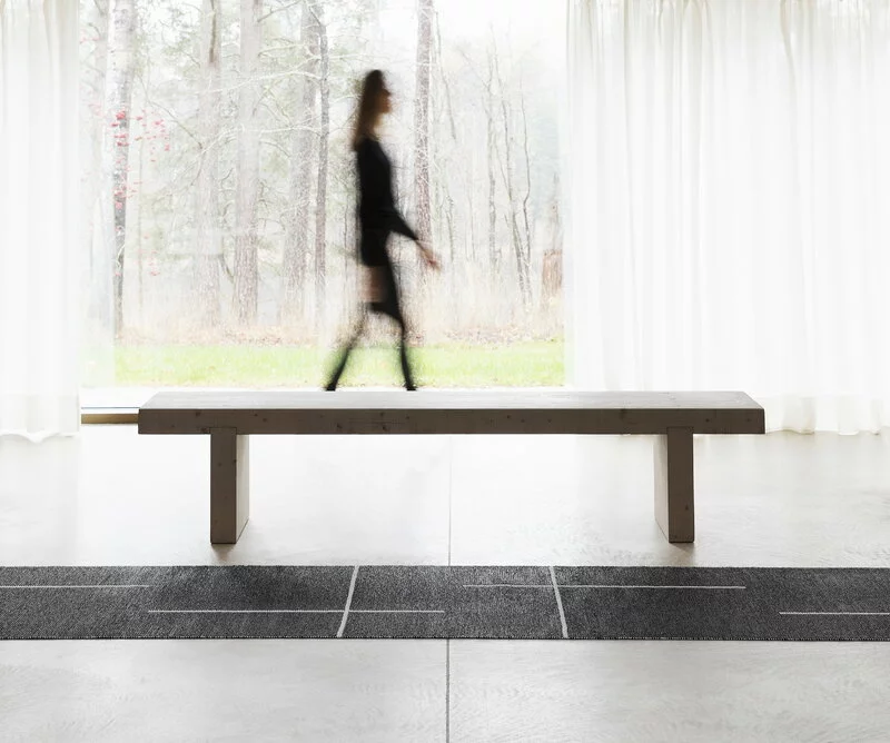 Pappelina Tappeto Fred, 70 X 180 Cm, Nero - Vaniglia 6 Pappelina Tappeto Fred, 70 X 180 Cm, Nero - Vaniglia - immagine 4