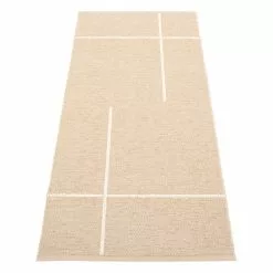 Pappelina Tappeto Fred, 70 X 180 Cm, Beige - Vaniglia
