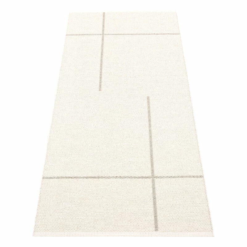 Pappelina Tappeto Fred, 70 X 180 Cm, Lino - Vaniglia 4 Pappelina Tappeto Fred, 70 X 180 Cm, Lino - Vaniglia - immagine 2