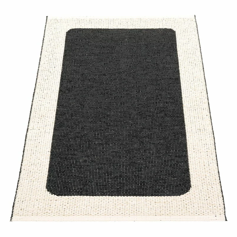 Pappelina Tappeto Ilda, 70 X 120 Cm, Nero - Vaniglia 4 Pappelina Tappeto Ilda, 70 X 120 Cm, Nero - Vaniglia - immagine 2