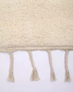 Woven Works Tappeto Patch 02 -Vendite Tappeti patch 02 wool shaggy rug detail photo 3