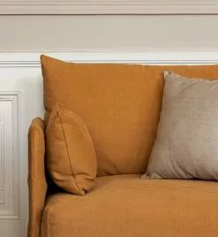 Menu Cuscino Mimoides, 40 X 40 Cm, Ocra -Vendite Tappeti sisustuskuva Mimoides Pillow Birch Ochra VS