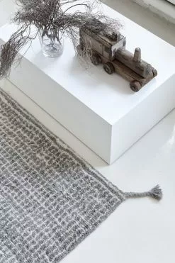 Woodnotes Tappeto Grid, Bianco - Grigio Chiaro -Vendite Tappeti wn grid 4427